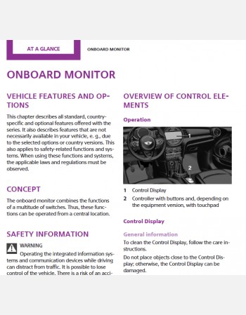 mini cooper 2017 owners manual
